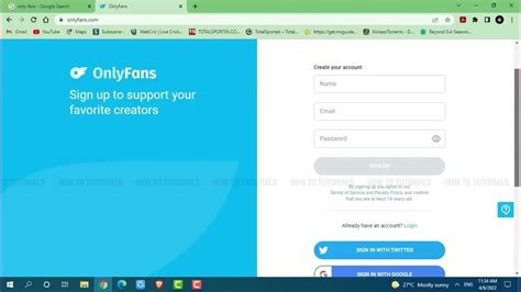 onlyfans registration email|How To Create An OnlyFans Account Step By Step